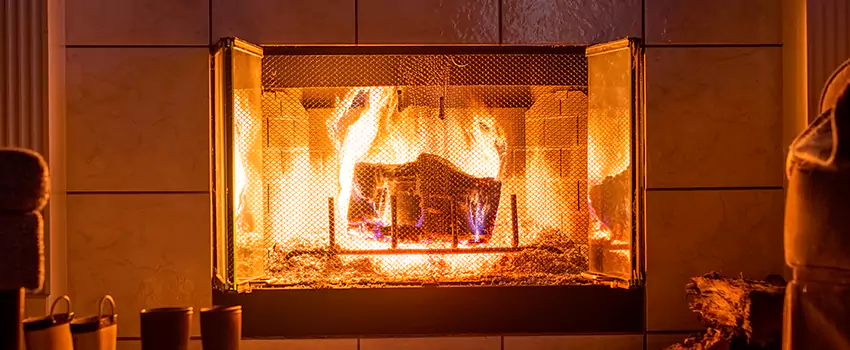 Mendota Hearth Landscape Fireplace Installation in Moraga, California