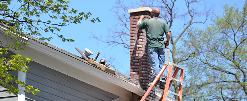 Vinyl and PVC Chimney Flashing Installation in Moraga, CA